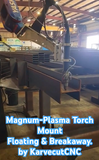 MAGNUM-FLOATING PLASMA MAGNET BREAKAWAY TORCH HEAD